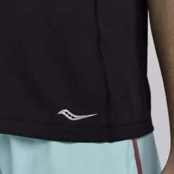Tops | Clothing*saucony Women's Stopwatch Short Sleeve Black