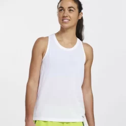 Tops | Clothing*saucony Women's Stopwatch Singlet White