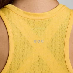 Tops | Clothing*saucony Women's Stopwatch Singlet ViZiGold Heather