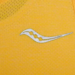 Tops | Clothing*saucony Women's Stopwatch Singlet ViZiGold Heather