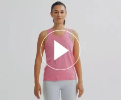 Tops | Clothing*saucony Women's Stopwatch Singlet Flame Quartz Heather