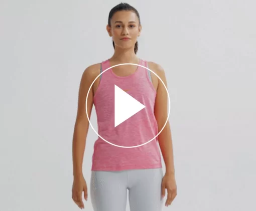 Tops | Clothing*saucony Women's Stopwatch Singlet Flame Quartz Heather
