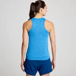 Tops | Clothing*saucony Women's Stopwatch Singlet Bluelight Heather