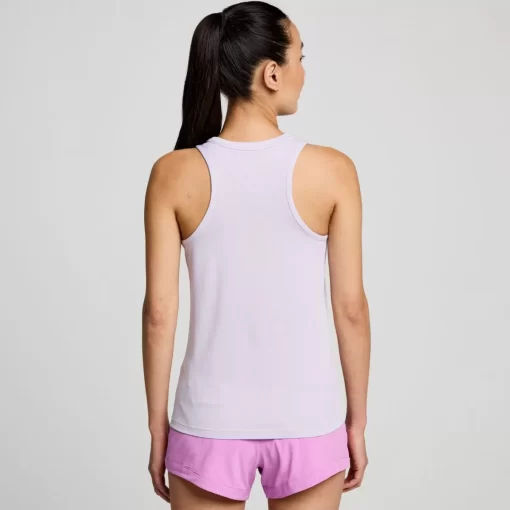 Tops | Clothing*saucony Women's Stopwatch Singlet Mauve
