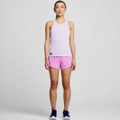 Tops | Clothing*saucony Women's Stopwatch Singlet Mauve