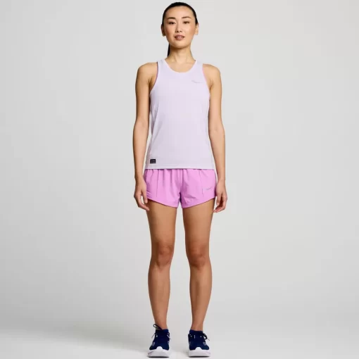 Tops | Clothing*saucony Women's Stopwatch Singlet Mauve
