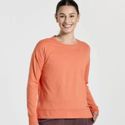 Clothing | Apparel*saucony Women's Sunday Layer Top Ember Heather