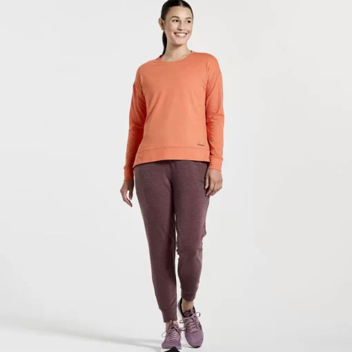 Clothing | Apparel*saucony Women's Sunday Layer Top Ember Heather