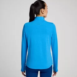 Clothing | Apparel*saucony Women's Triumph 3D 1/2 Zip Bluelight Heather