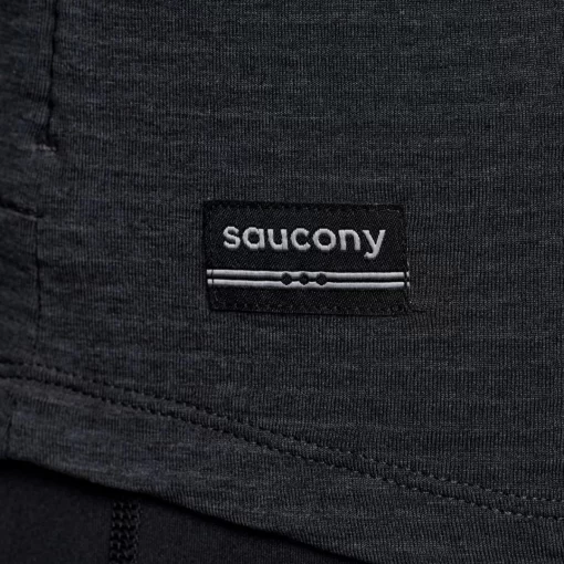 Clothing | Apparel*saucony Women's Triumph 3D 1/2 Zip Black Heather