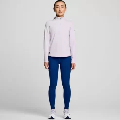 Clothing | Apparel*saucony Women's Triumph 3D 1/2 Zip Mauve Heather