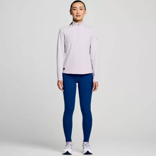 Clothing | Apparel*saucony Women's Triumph 3D 1/2 Zip Mauve Heather
