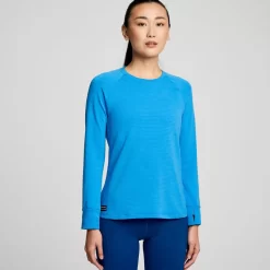 Clothing | Apparel*saucony Women's Triumph 3D Crew Bluelight Heather