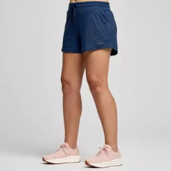 Bottoms | Clothing*saucony Women's Triumph 3" Short Navy Heather