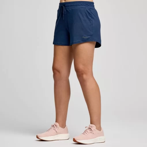 Bottoms | Clothing*saucony Women's Triumph 3" Short Navy Heather