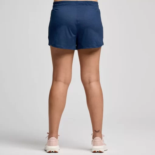 Bottoms | Clothing*saucony Women's Triumph 3" Short Navy Heather