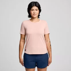 Tops | Clothing*saucony Women's Triumph Short Sleeve Lotus