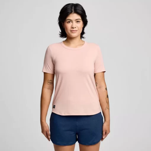 Tops | Clothing*saucony Women's Triumph Short Sleeve Lotus