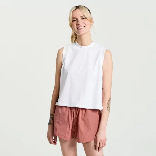 Clothing | Apparel*saucony Women's Unwind Sleeveless White